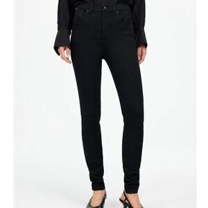 NWOT Madewell Black 10" High-Rise Skinny Jeans, Size 27 Tall